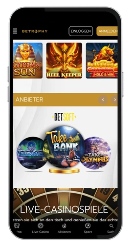 Betrophy casino descargar