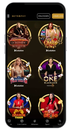 Betrophy casino pagos